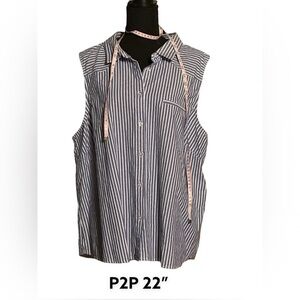 EUC Forever 21 Sleeveless Blouse.‎ Size 3XL